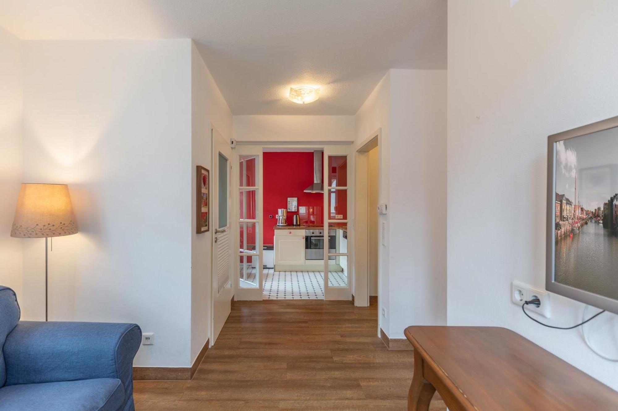 Dat Luette Huus - Wohnung 2 Husum  Luaran gambar