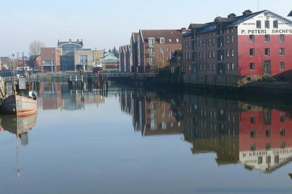 Dat Luette Huus - Wohnung 2 Husum  Luaran gambar